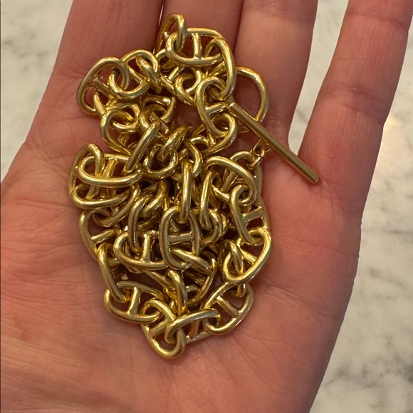 MADEWELL Chunky Chain Lariat Necklace MD567 - Picture 6 of 6